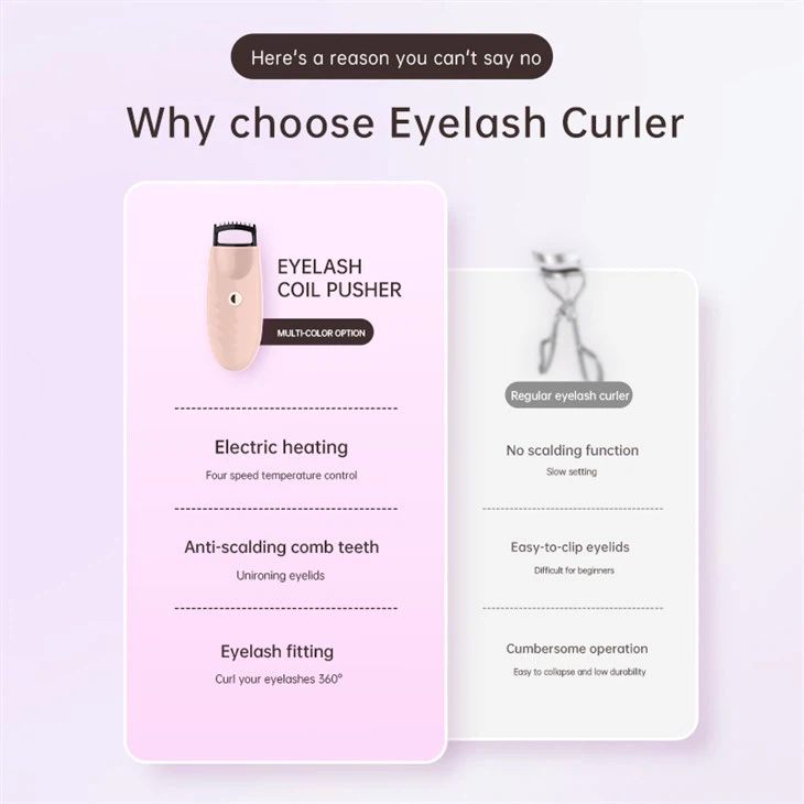 Portable Heated Eyelash Curler  (4)