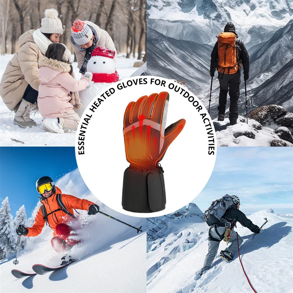 Electric Heated Sking Gloves