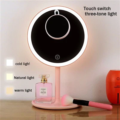 Flytjanlegur snyrtivörur spegill